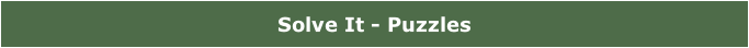 Solve It - Puzzles