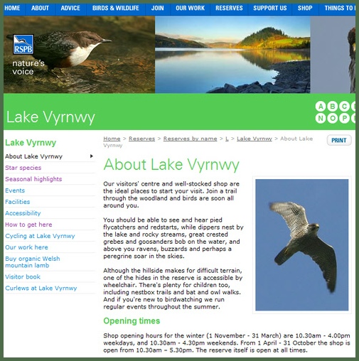 Click to visit RSPB website